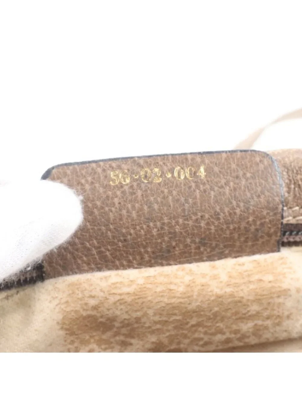 Gucci Vintage GG Supreme Sherry Line Leather Shoulder Bag